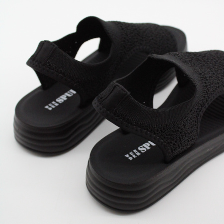 SPUR текстильные сандалии