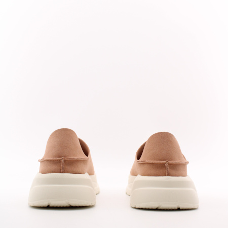 GRUNBERG розовые слипоны -нога просто отдыхает