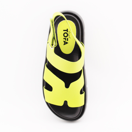 TOFA сандалии ярко-зеленого цвета