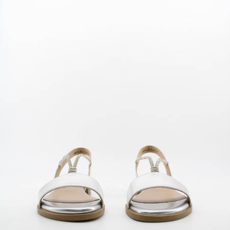 SPUR босоножки серебряные