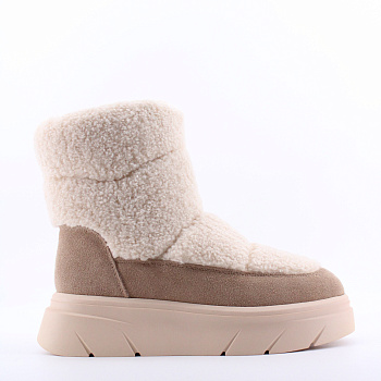 MADELLA полусапоги с декоративной опушкой