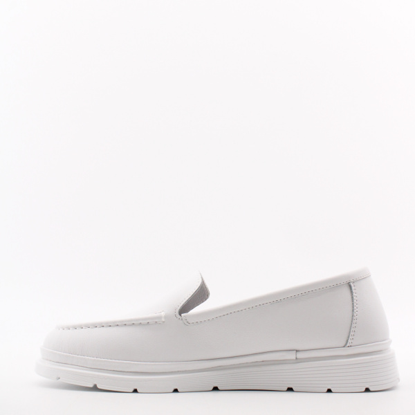 BADEN белые мокасины