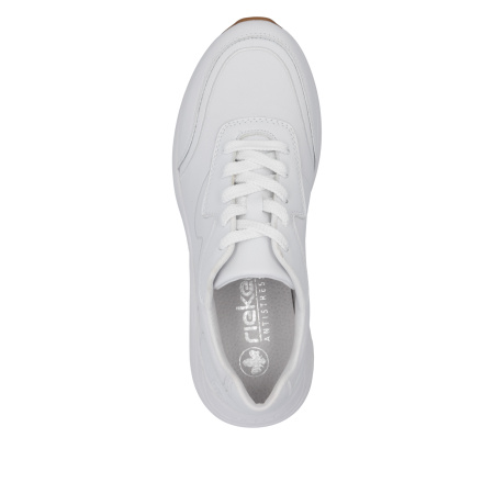 RIEKER белые кожаные кроссовки 