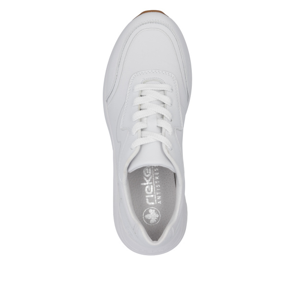 RIEKER белые кожаные кроссовки 