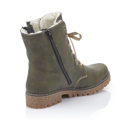 Ботинки с декоративной молнией