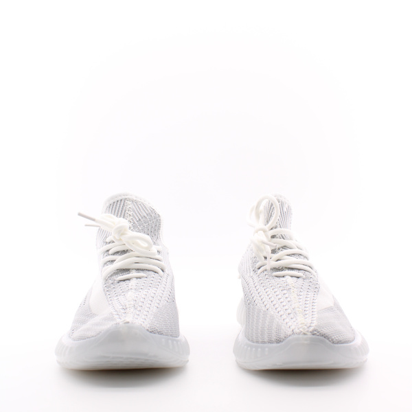 Серые текстильные кроссовки на гибкой подошве RIXSHUZ