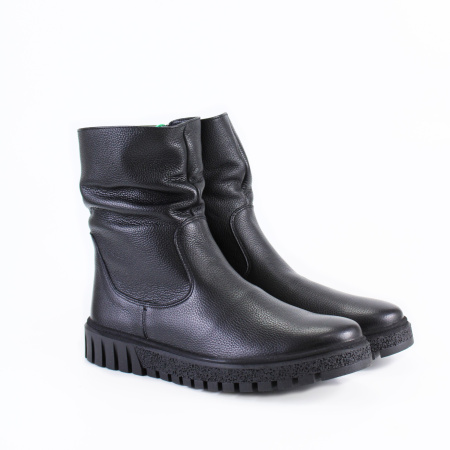 Кожаные ботинки на тракторной подошве ROMER