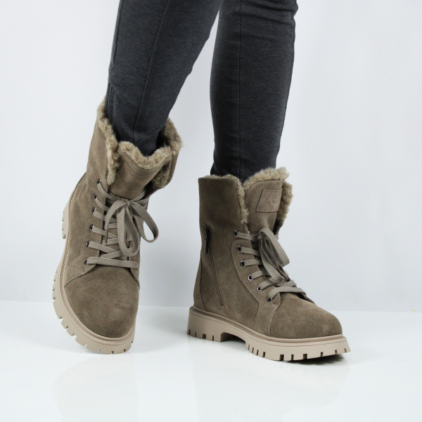 SHOIBERG замшевые ботинки