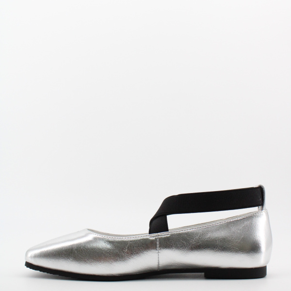 MADELLA серебрянные балетки