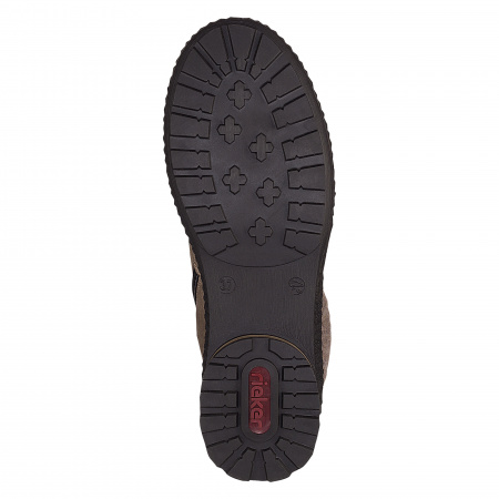 Ботинки с контрастной строчкой RIEKER