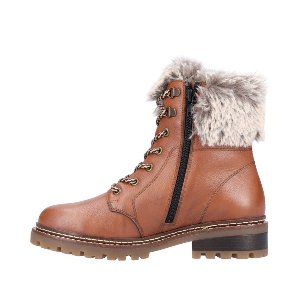 REMONTE зимние ботинки с меховой опушкой
