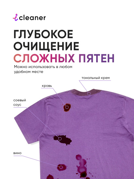 ICLEANER Nano-стирка mini 100мл