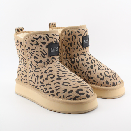 KEDDO леопардовые угги