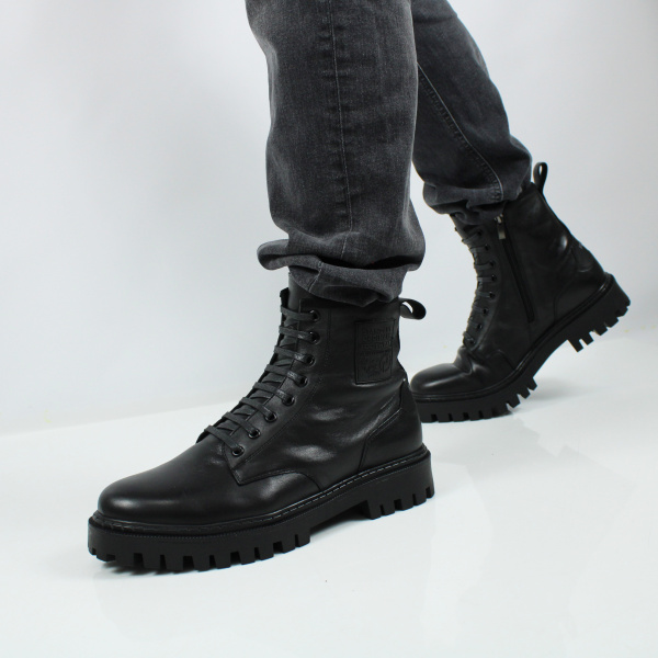 BASKARA черные зимние ботинки