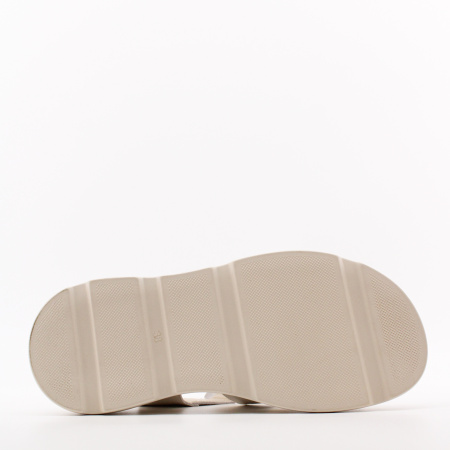 COVANI сандалии молочного цвета