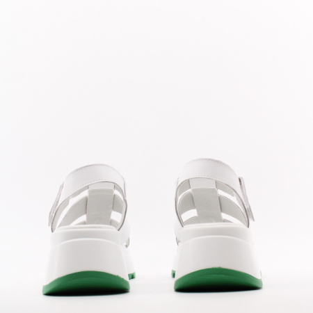 LUKME босоножки белые на платформе