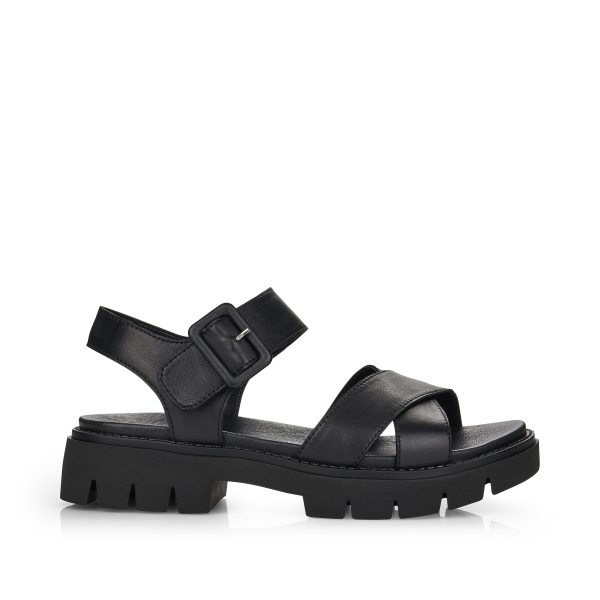 Босоножки REMONTE на тракторной подошве