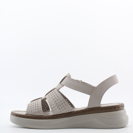 LAGRANDEZZA босоножки серого цвета