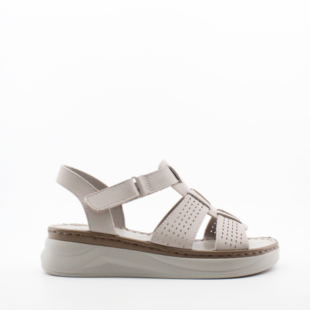 LAGRANDEZZA босоножки серого цвета