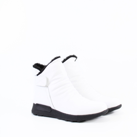 Ботинки белые на липучках SandM