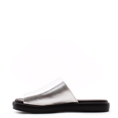 RESPECT сабо серебряного цвета