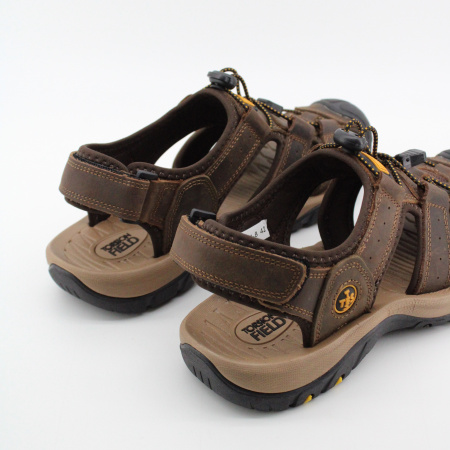 TORSION FIELD сандалии с контрастной строчкой