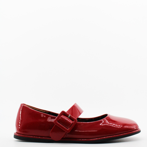 SPUR туфли красные, лакированые