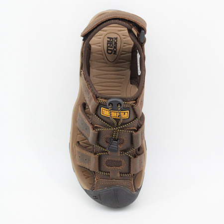 TORSION FIELD сандалии с контрастной строчкой