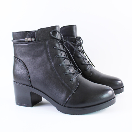 Ботильоны на шнурке с декором BONAVI
