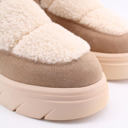 MADELLA полусапоги с декоративной опушкой