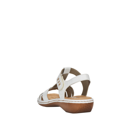 Босоножки RIEKER белого цвета