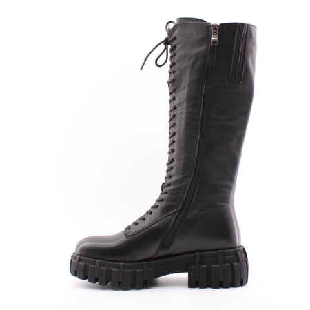 KRAUS сапоги на шнуровке с боковым декоративным карманом 