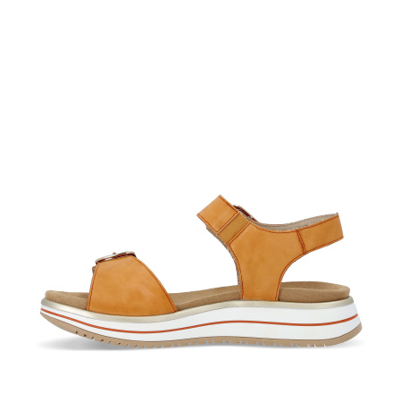 REMONTE босоножки оранжевого цвета