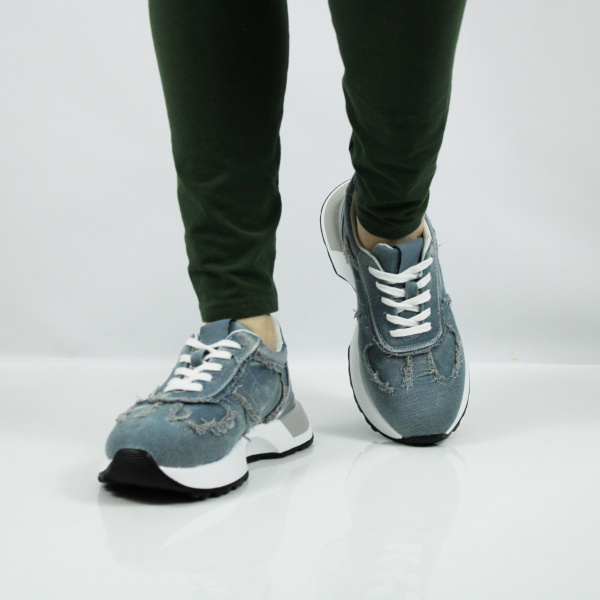 ABRICOT кроссовки из джинсы