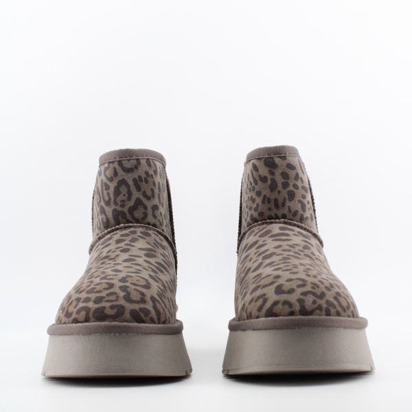 MADELLA леопардовые угги