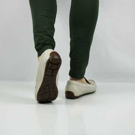 RIVERI мокасины с перфорацией