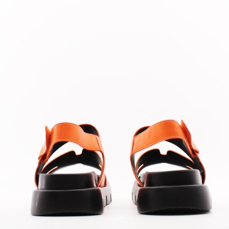 TOFA сандалии ярко-оранжевого цвета