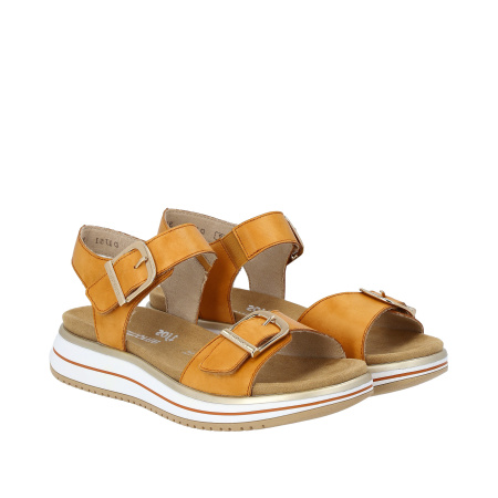 REMONTE босоножки оранжевого цвета