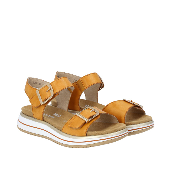 REMONTE босоножки оранжевого цвета