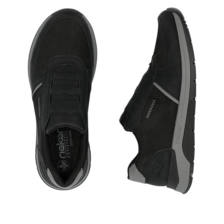 RIEKER кроссовки черного цвета